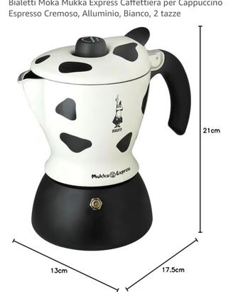 Bialetti moka mukka express caffettiera per cappuc