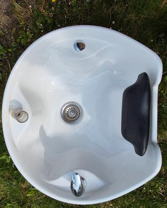 lavatesta ceramica per parrucchiera