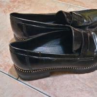 Scarpe da donna lucide elegante casual