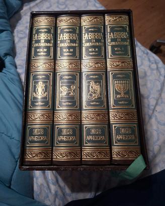 Cofanetto La Bibbia di Gerusalemme volumi I-IV