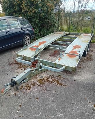 Carrello ellebi doppio asse