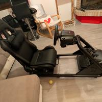 Logitech g 29 con postazione guida  playseat 