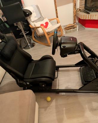 Logitech g 29 con postazione guida  playseat 