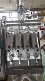 Riempitrice saturatore per bottiglie vino