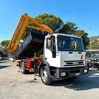 IVECO Eurocargo 120E18 (K) RIBALTABILE CON GRU