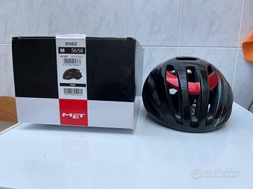 Casco per bici met rivale