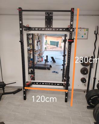 rack richiudibile home gym kingsgym 