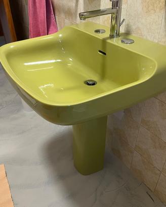 Lavandino, wc e bidet Ideal Standard verde salvia