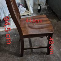 sedie in legno 