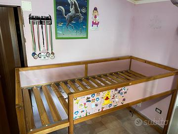 2 strutture letto singolo 80 euro l'una