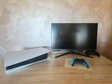 PS5 + monitor Samsung Odyssey G4 144Hz