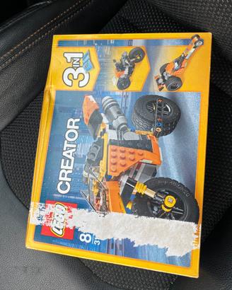 Lego Creator 3 in 1 - Moto / macchina 31059, età8+
