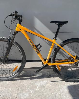 Mtb cannondale arancione