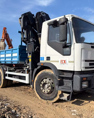 IVECO 190e24K RIBALTABILE GRU 24 METRI DEL 2022