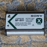 2 batterie Sony NP-BX1