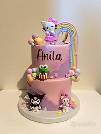 Torta scenografica Hello kitty