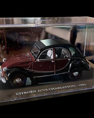 Modellino 2cv charleston scala 1:24