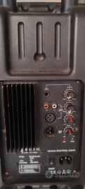 Coppia casse skytec w400 + cassa monitor Fbt km80a