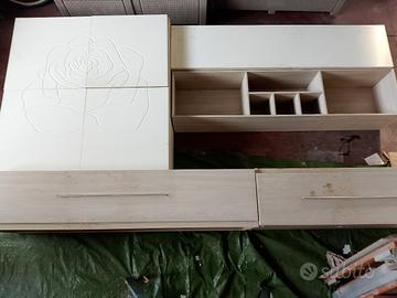 mobile componibile ,sospeso da saloto