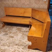 Panca angolare da tavernetta o cucina