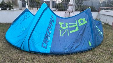 kitesurf 12 m con barra - Sculp Crazyfly 2019