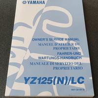 MANUALE USO E MANUTENZIONE YAMAHA YZ125 YZ 125 (N)