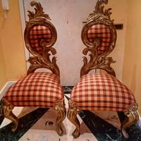 Potrone Sedie stile barocco