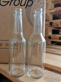 bottigliette vetro 250ml tappo vite 28