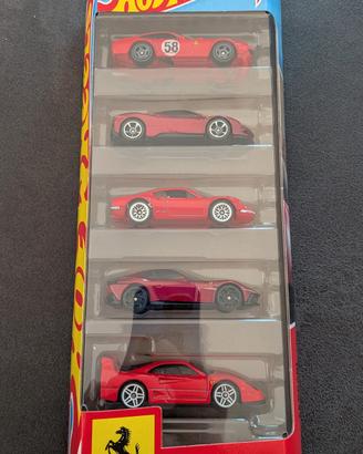 Hot wheels Ferrari 5 pack