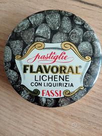 Scatola vintage pastiglie Flavoral - Fassi