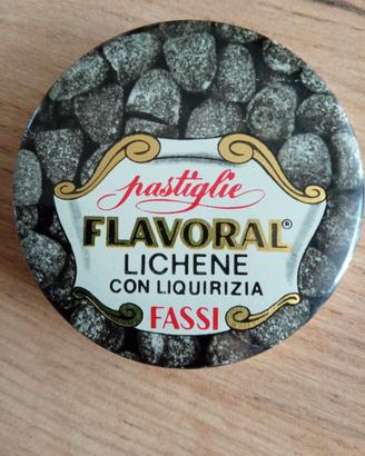 Scatola vintage pastiglie Flavoral - Fassi