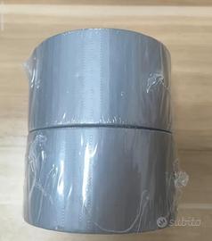 Set da 2 Rotoli di Nastro Adesivo Americano Telato