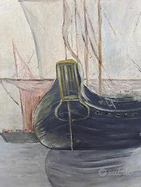 quadro antico dipinto a mano