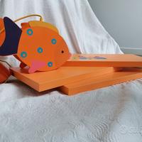 Lampadario e mensole