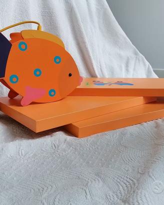 Lampadario e mensole