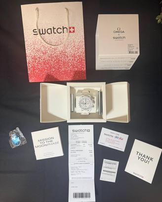 Moonswatch Omega x Mission to the Moonphase Snoopy