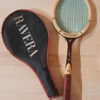 raccheta tennis in legno