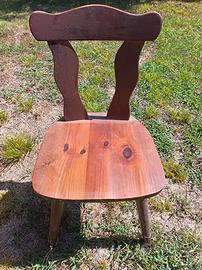 Sedie in legno
