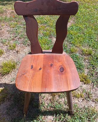 Sedie in legno