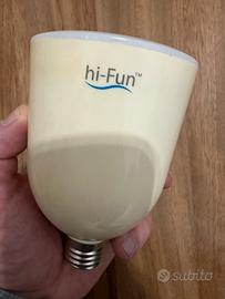 Hi-fun cassa wireless, bluetooth con lampada LED