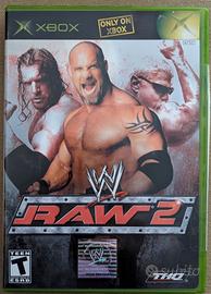 WWE RAW 2 videogame xbox NTSC
