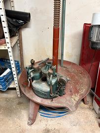 Torchio con pressa idraulica