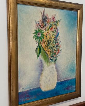 Omiccioli 💐"vaso con erbe e fiori" con autentica