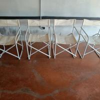 Set n.4 sedie esterno con tavolo richiudibile
