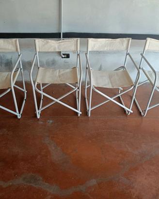 Set n.4 sedie esterno con tavolo richiudibile