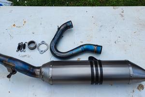 scarico completo HONDA CRF 450