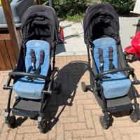 Passeggini bumprider connect gemellare