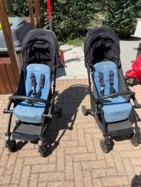 Passeggini bumprider connect gemellare