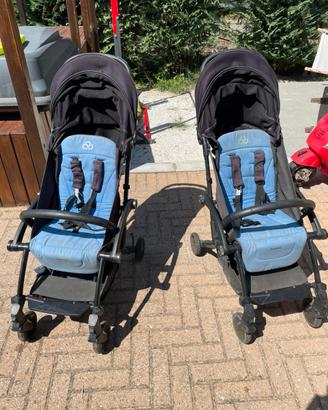 Passeggini bumprider connect gemellare