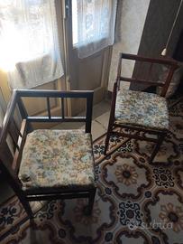 Antiquariato poltroncine angolari